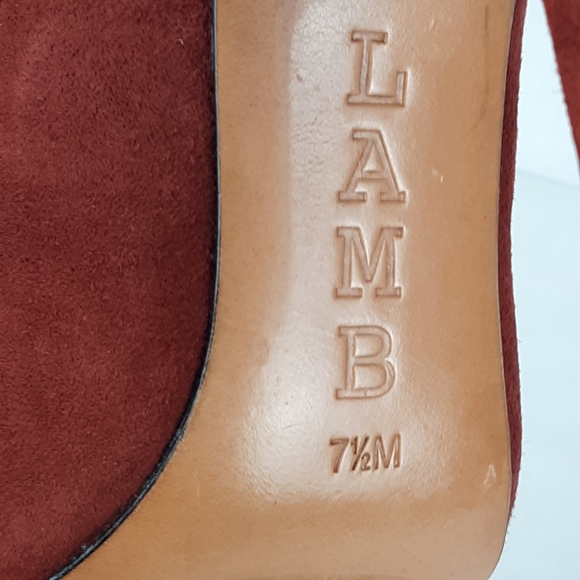 L.A.M.B. LACE UP ANKLE BOOTIES - Picture 14 of 16